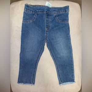Baby girl blue jeans 👖